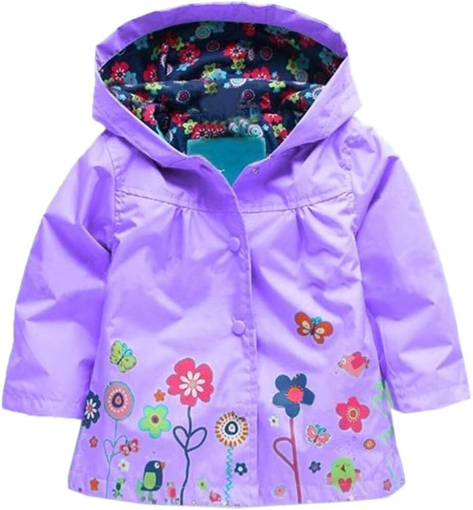 Waterproof Hoodie for Baby Girls