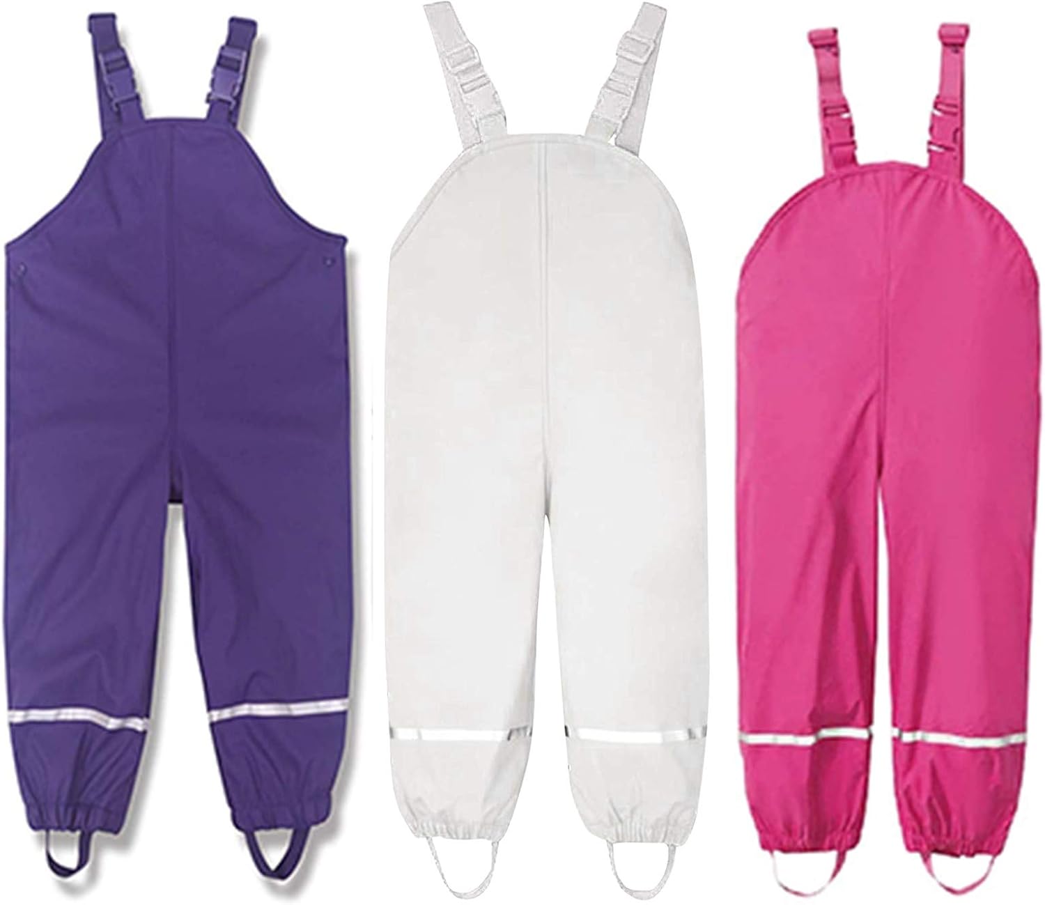 Toddler Girl Waterproof Rain Overalls