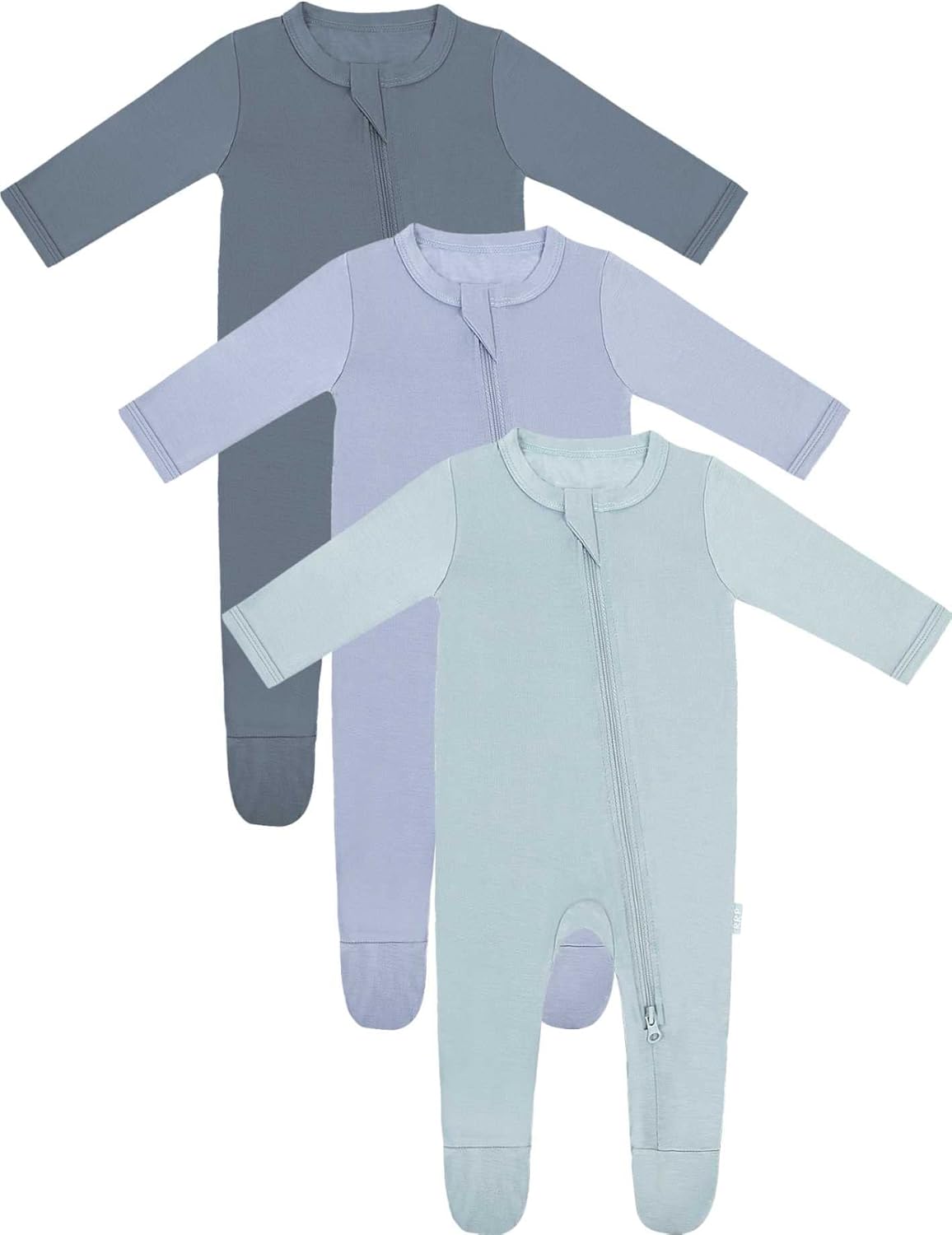 RRP Unisex Baby Footies Pajamas Sofa Snuggle and Comfort