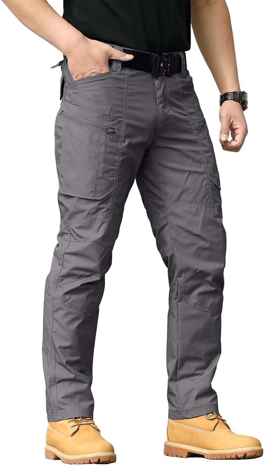 Mens Waterproof Tactical Cargo Pants