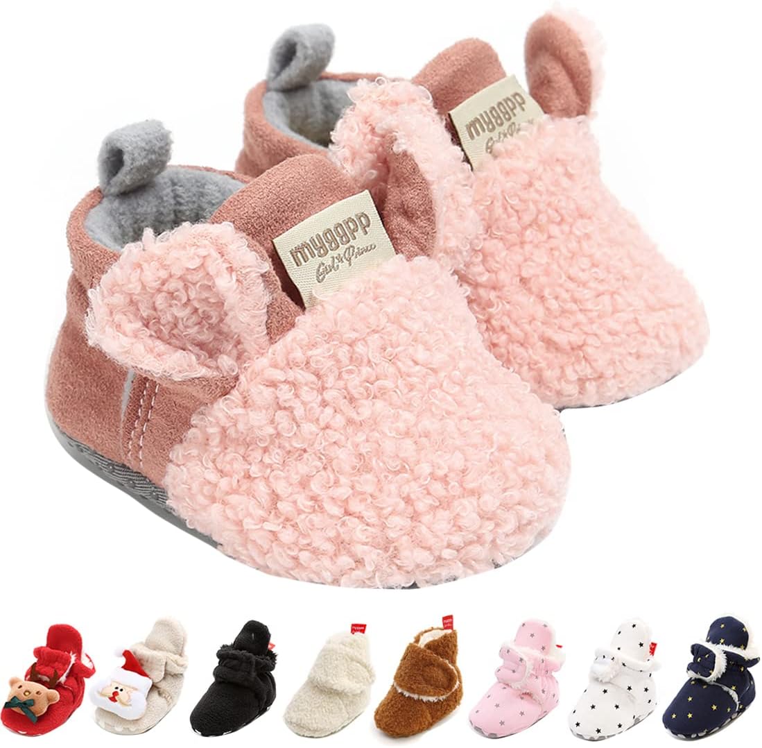 Soft Cozy Baby Booties