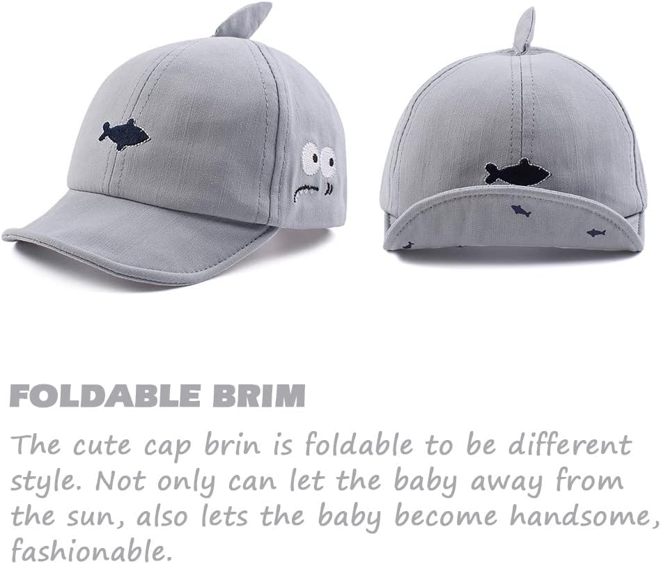 JANGANNSA Baby Duck Cap Toddler Sunhat for Spring Summer