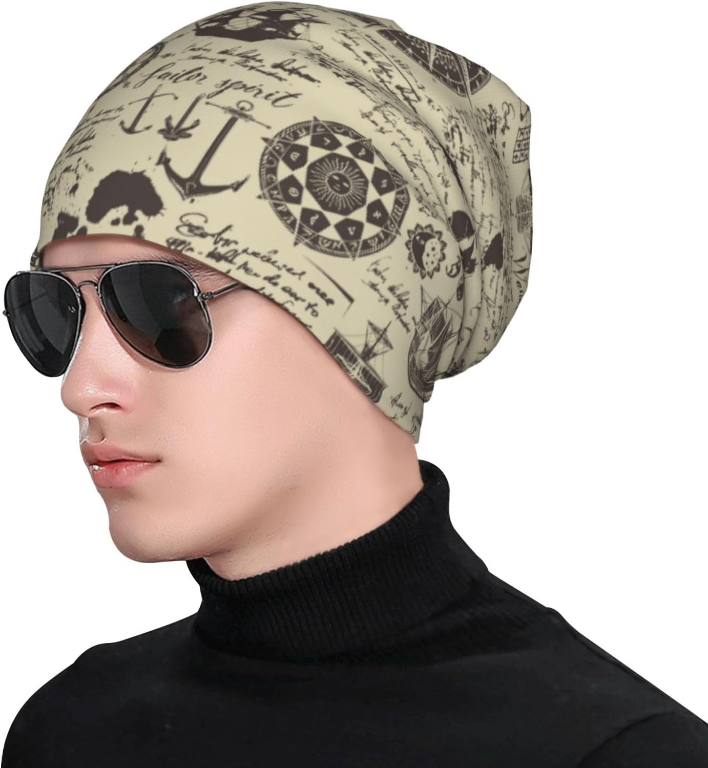 Novelty Skull Cap Beanie Winter Hat for Men Women