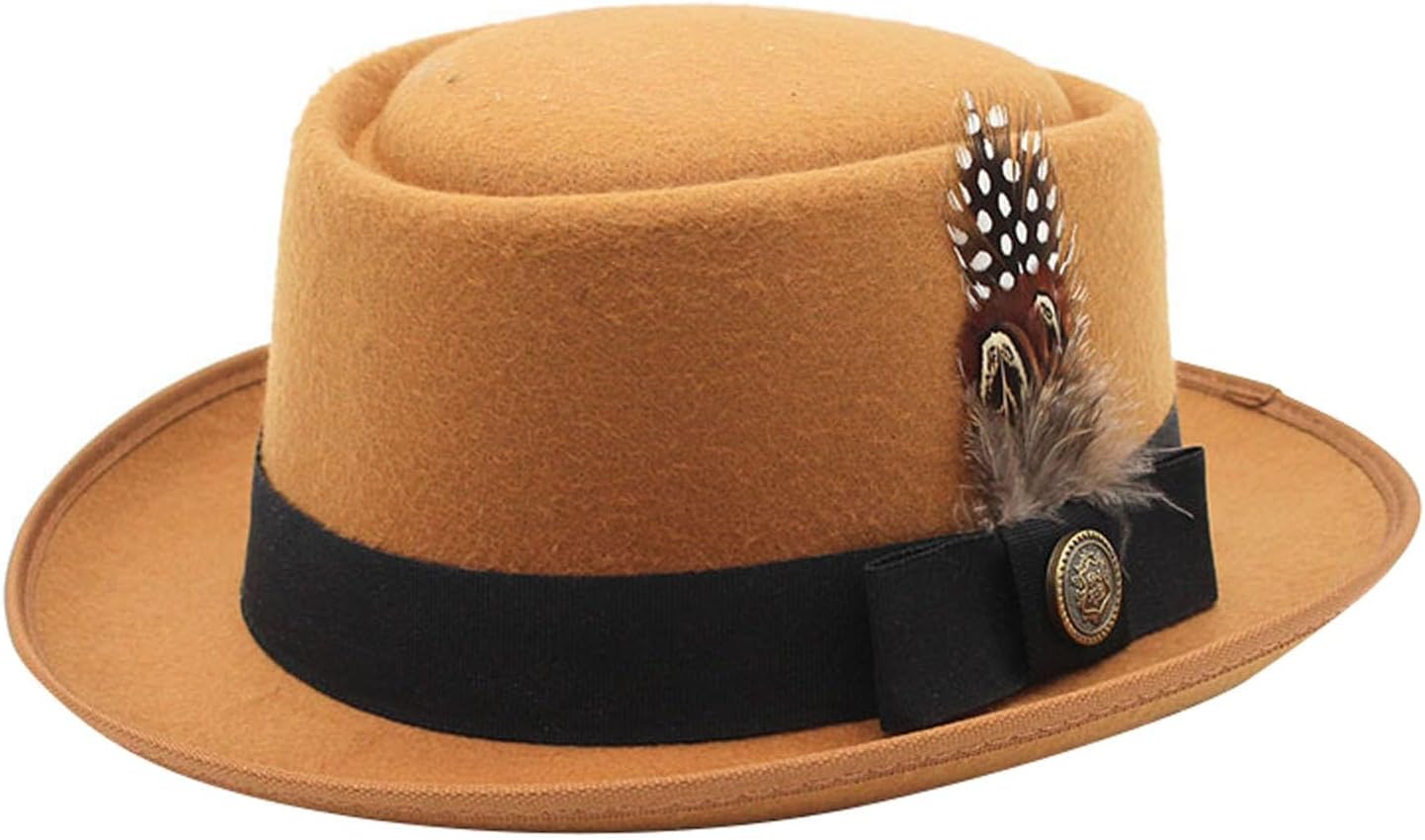 Bavarian Costume Hat With Feather For Men