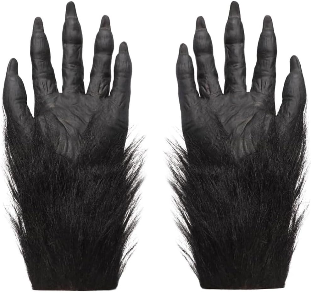 XGOPTS Werewolf Halloween Gloves Costume
