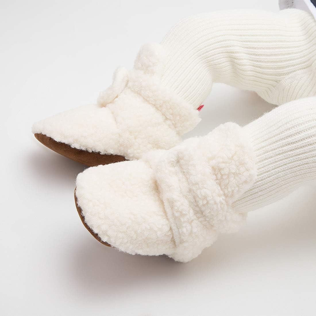 OhsoFy - Soft Non-Slip Cotton Booties for Newborn Infant