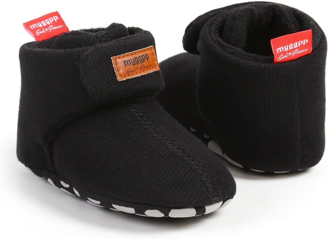 E-FAK Cozy Fleece Booties for Newborns