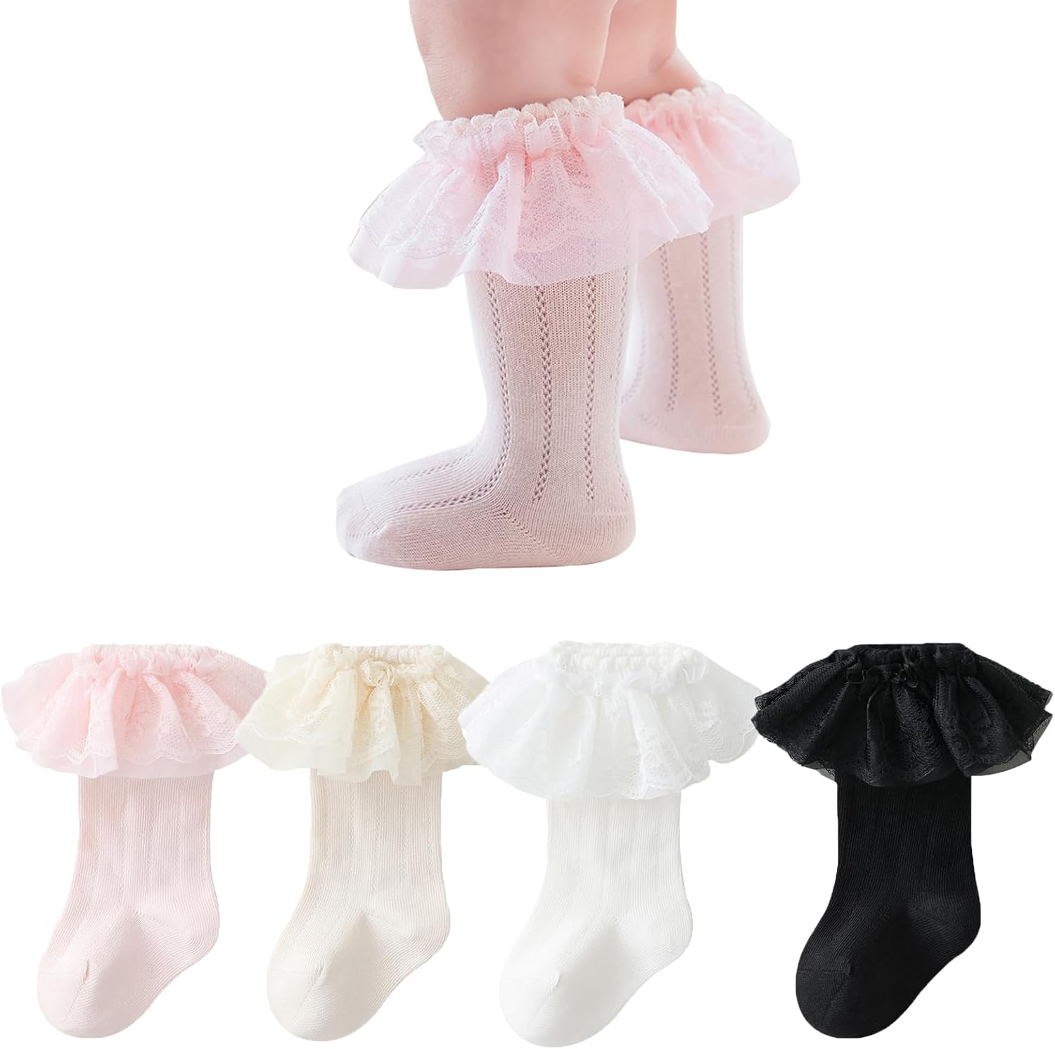 Cozy Knee High Socks for Kids