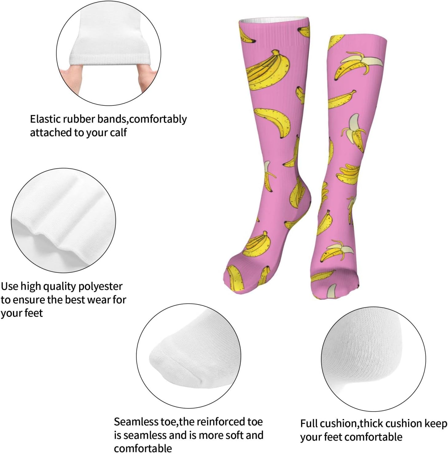 ZCera Kids Cozy Knee High Socks