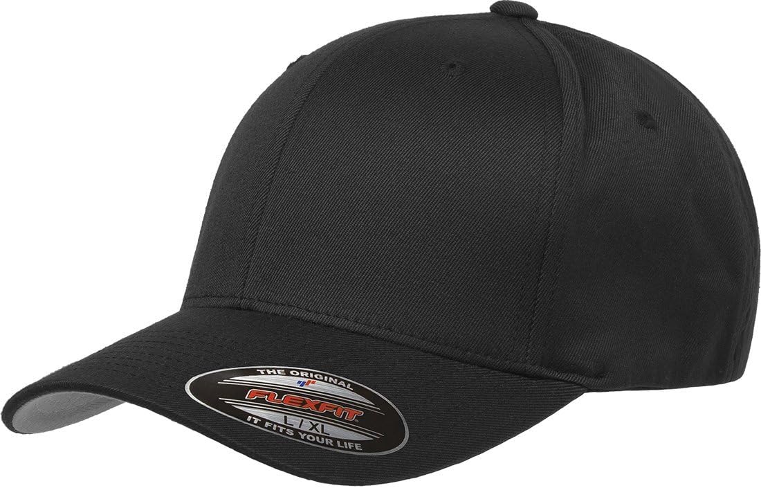 Flexfit Mens Athletic Baseball Fitted Wooly Combed Twill Cap