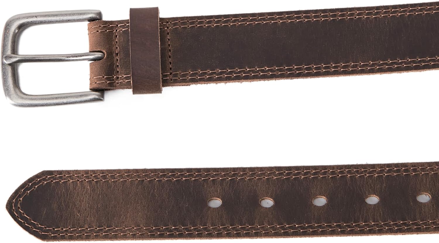 VATAN Mens Genuine Leather Everyday Jean Belt with Gift Box