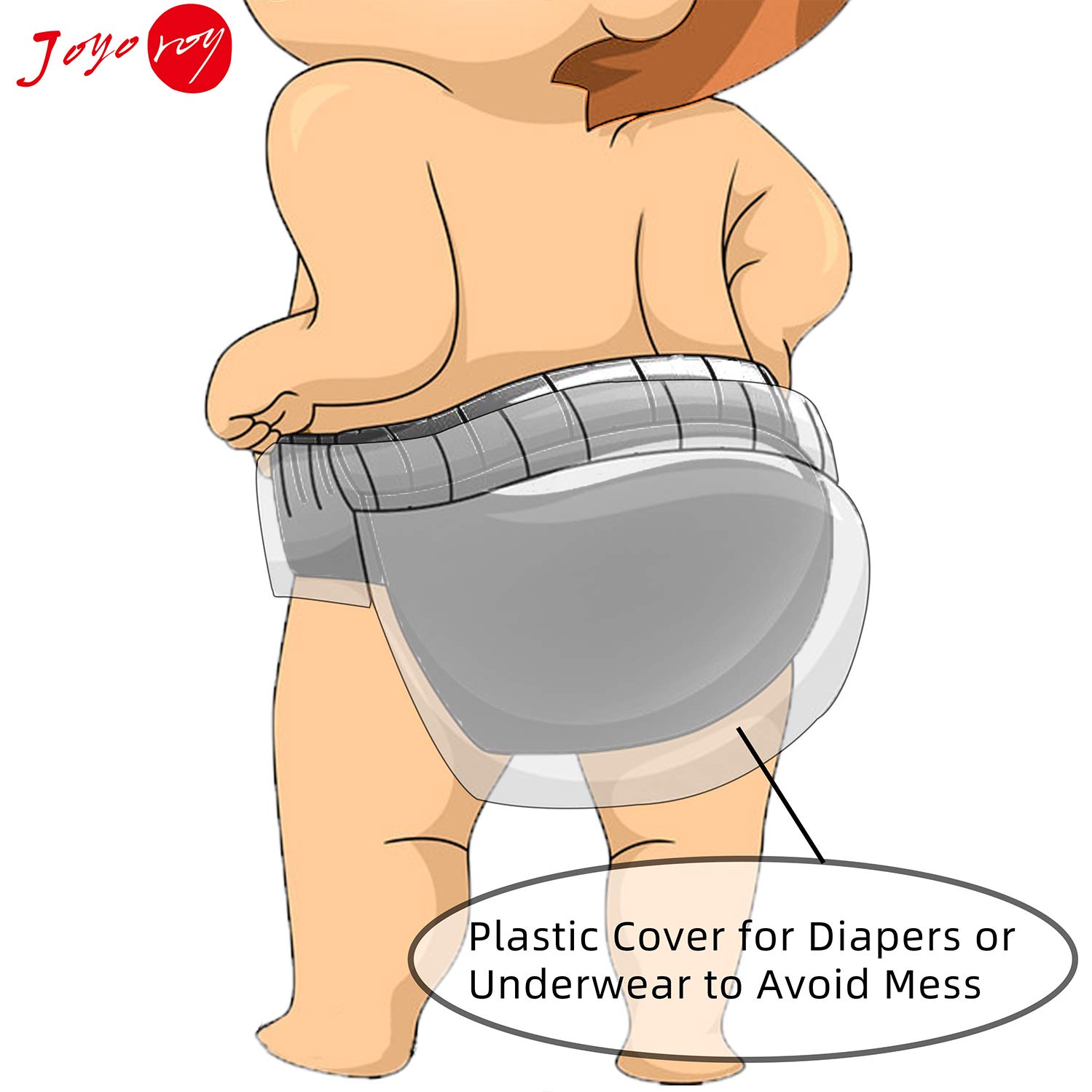Joyoy Roy Diaper Covers - Ball Reduces Cleanup Potty Training for Girls Toddler