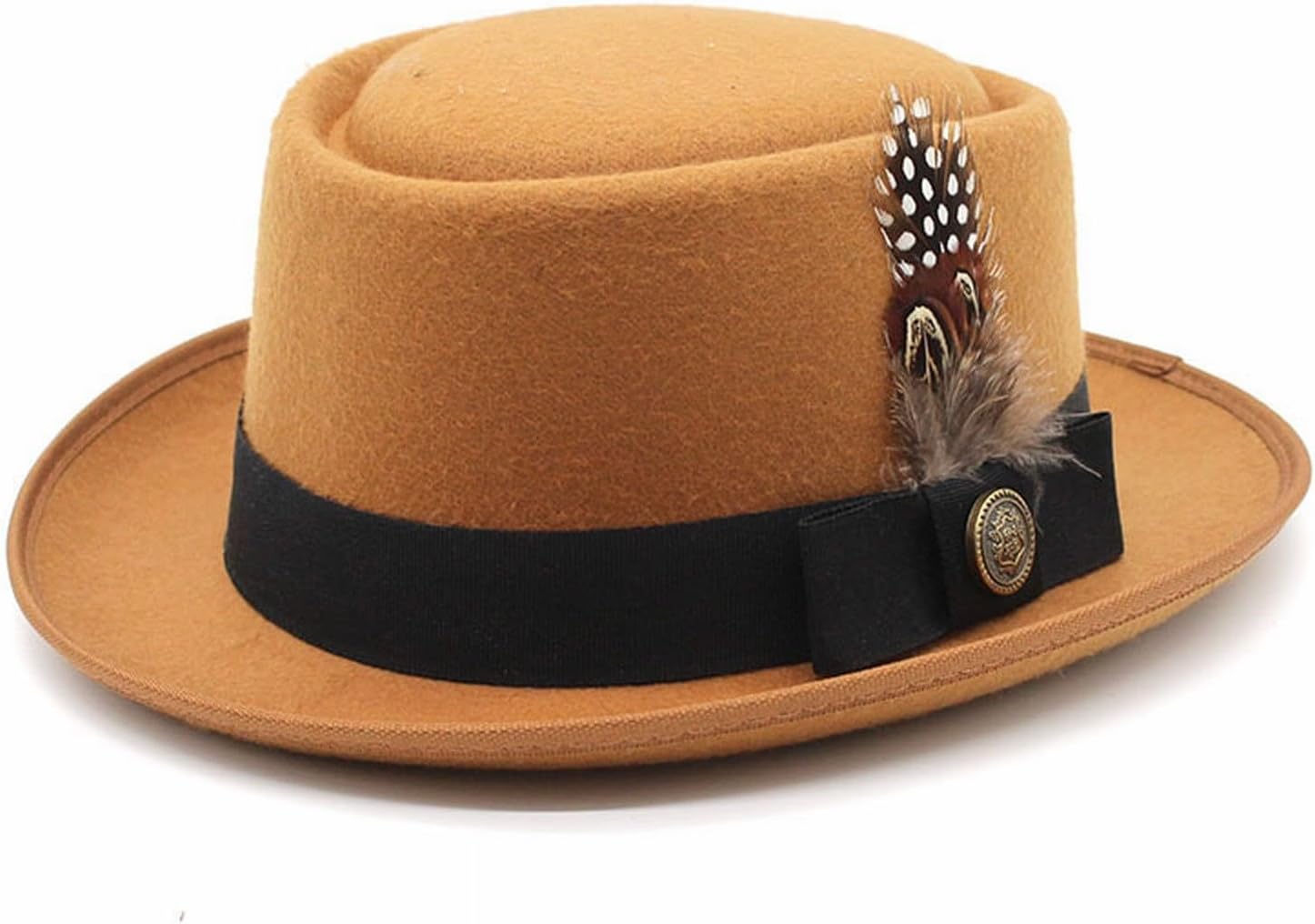 Bavarian Costume Hat With Feather For Men