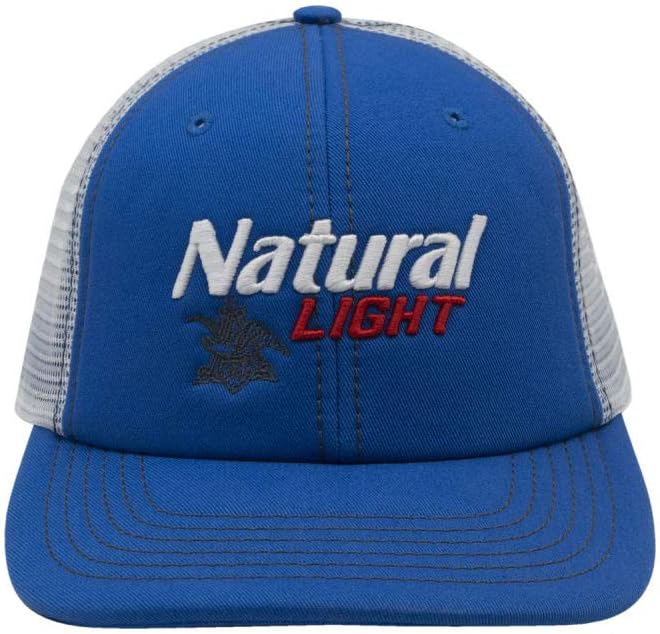 Miller Lite Natural Light Basic Beer Snap Back Trucker Cap