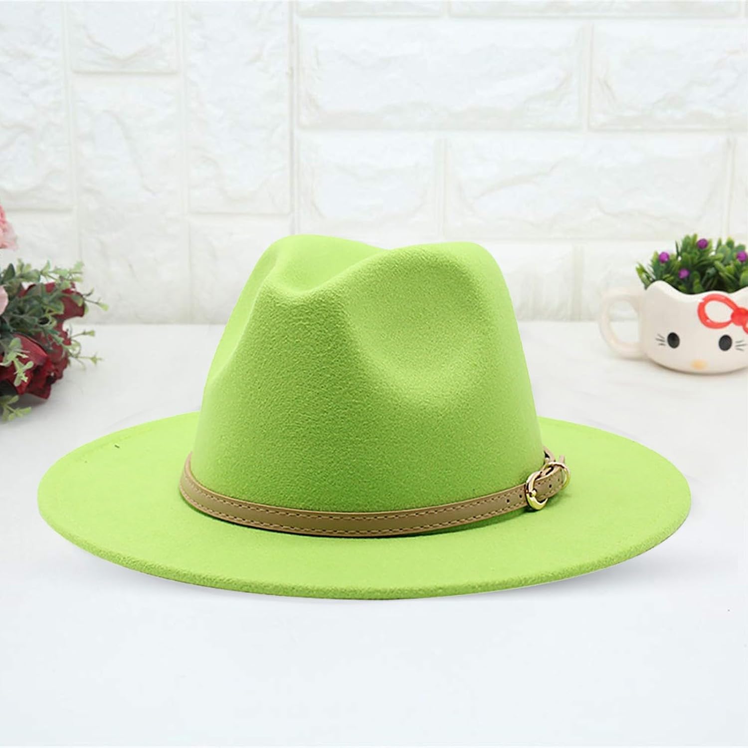 Panama Printing Bucket Hat for Kids Black