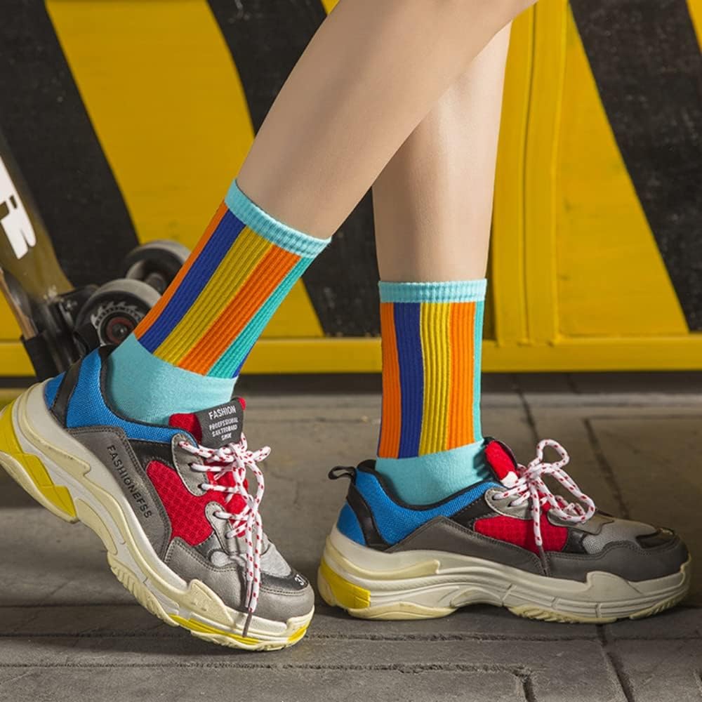 colorfulComfort Ankle Socks Two Stripes