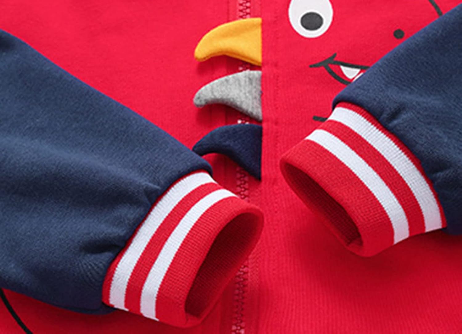 Dinosaur Pattern Toddler Boys Winter Coat Soft Padding Genshin-Inspired Fun
