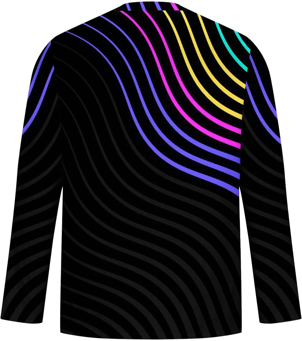 QIGUANDZ Mens Color-Striped 2-Piece Tracksuit