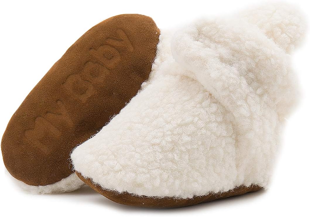 OhsoFy - Soft Non-Slip Cotton Booties for Newborn Infant