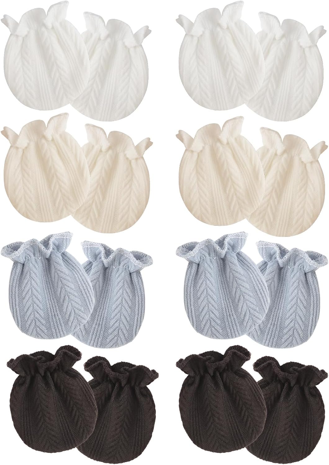Perfectly Soft No ScratchWrist Gloves for Newborns toddler Girls Boys