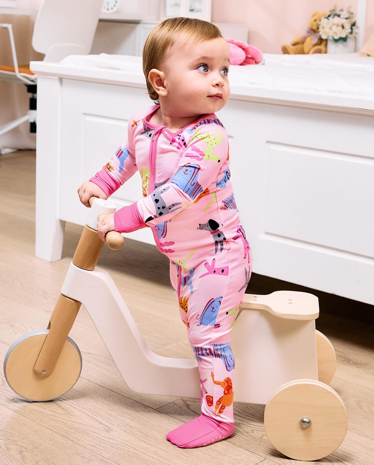 Bamboo Viscose Pajamas for Boys Girls 0-24 Months