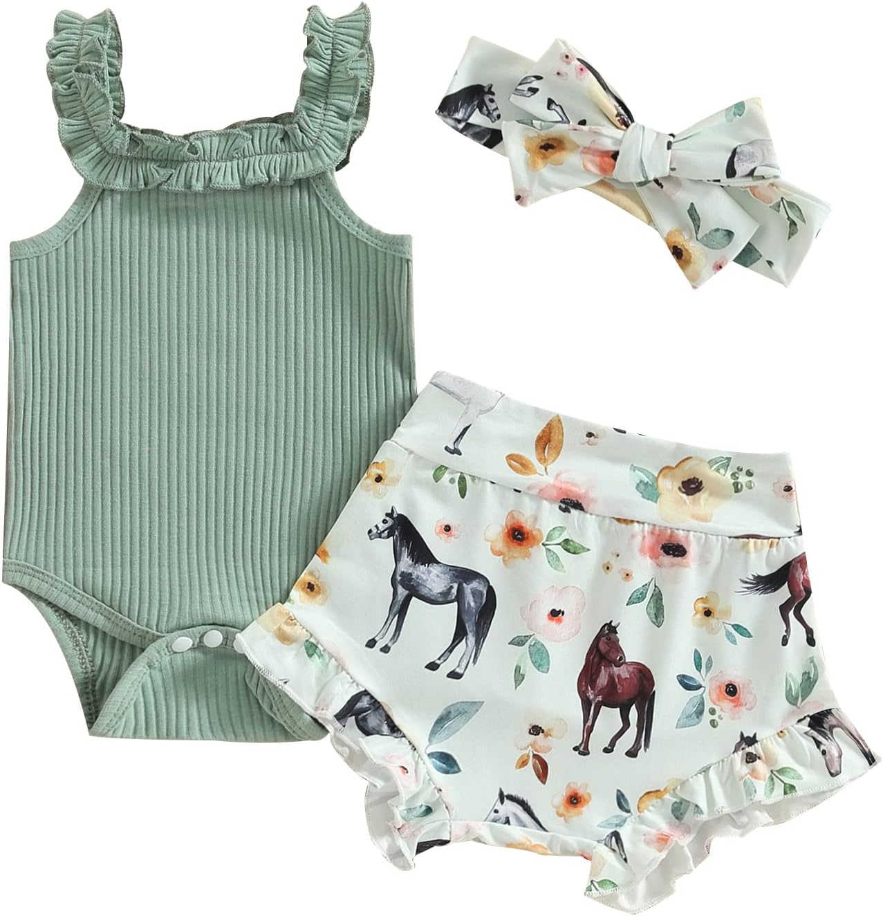 Perfect Toddler Girl Summer Outfit for 0-18 Months