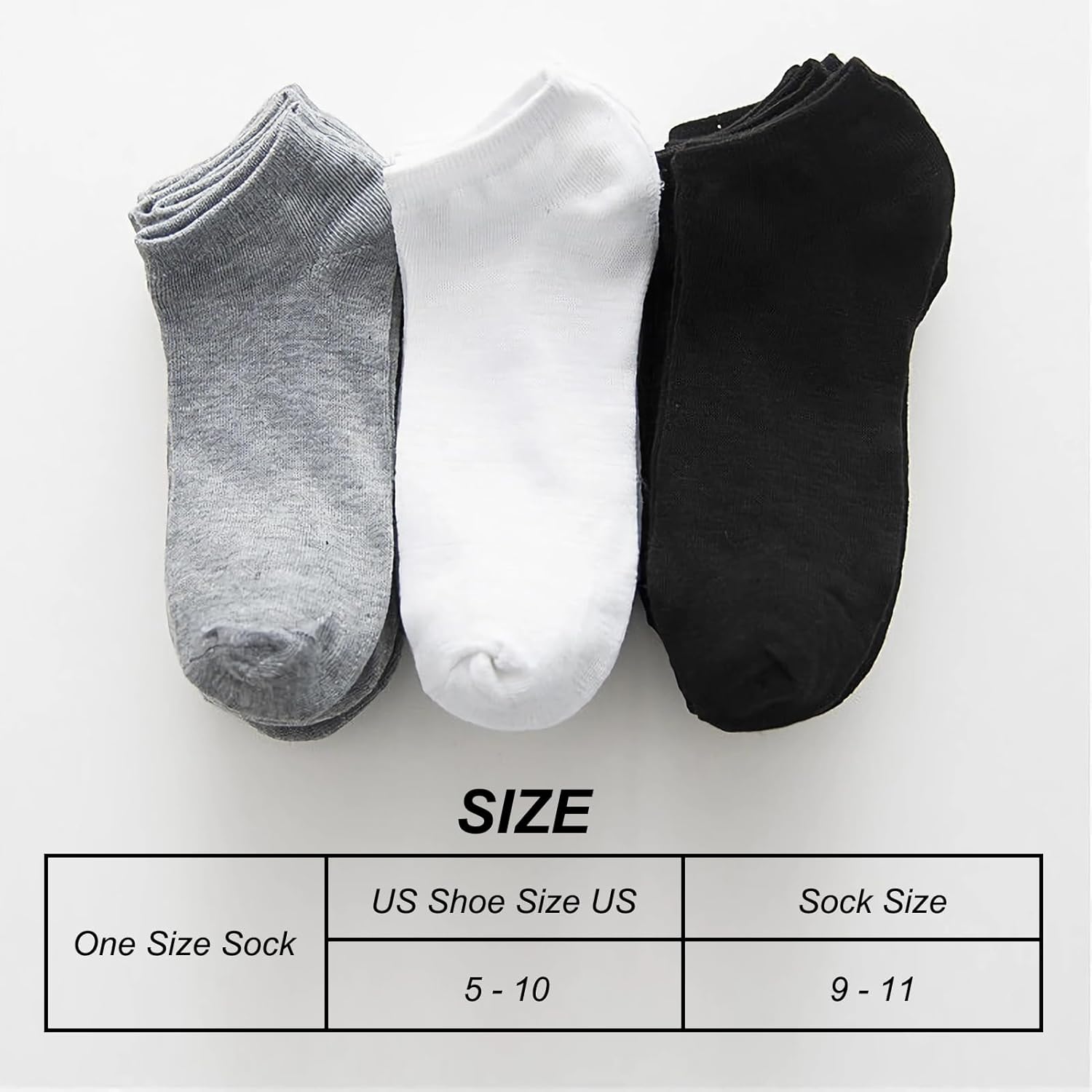 RICHBULL 200 Pairs Thin No Show Ankle Socks for Men Women