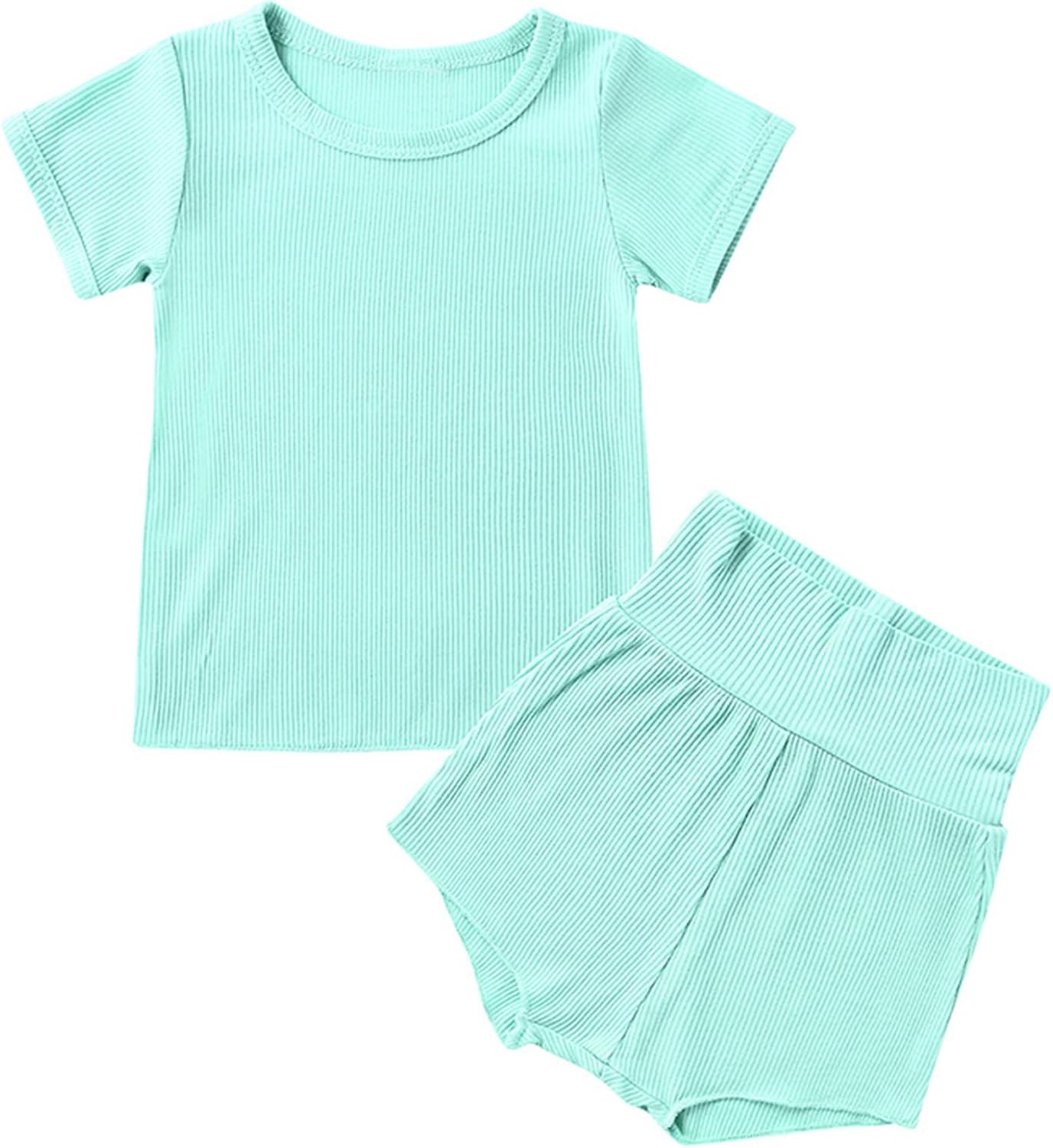 Baby Girl Boy 2-Piece Set - Lightweight Stylish comfy for daily wear