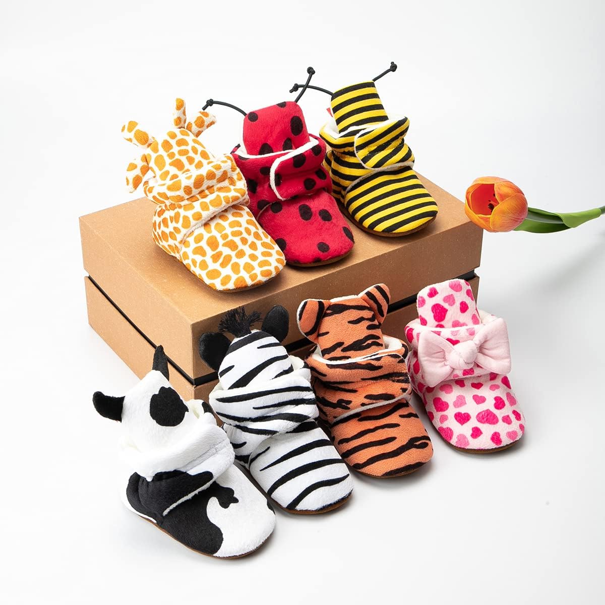 Ohsofy Newborn Cotton Booties