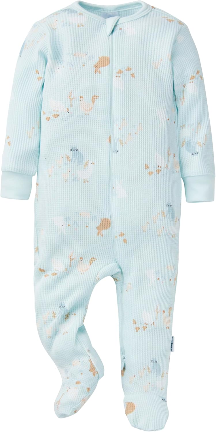 Thermal Footed Sleep N Play 2-Pack for Growing Babies