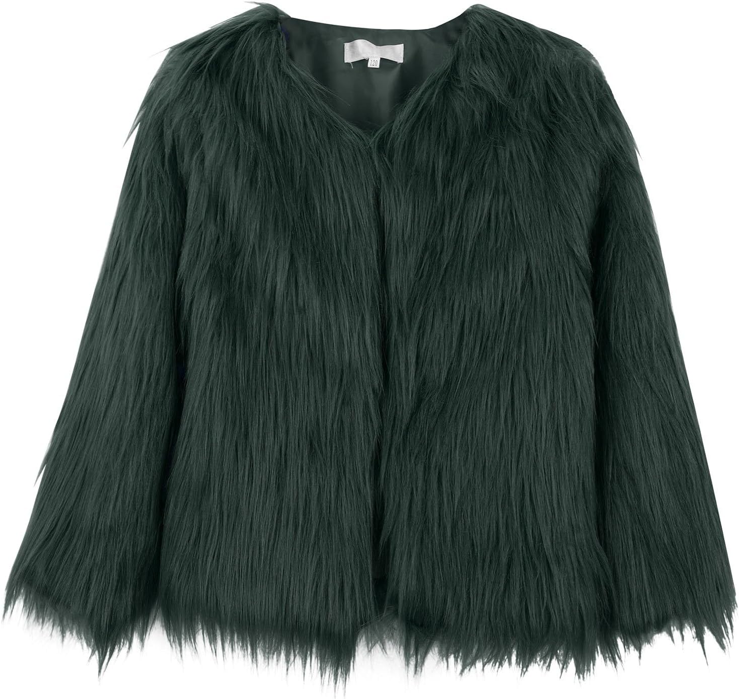 Girls Winter Faux Furry Coats