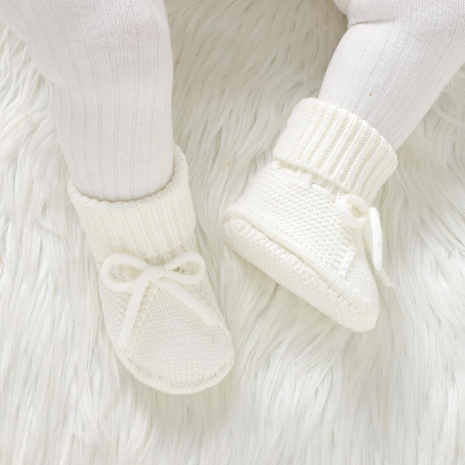 Mimixiong Baby Booties Soft Cozy for Newborns