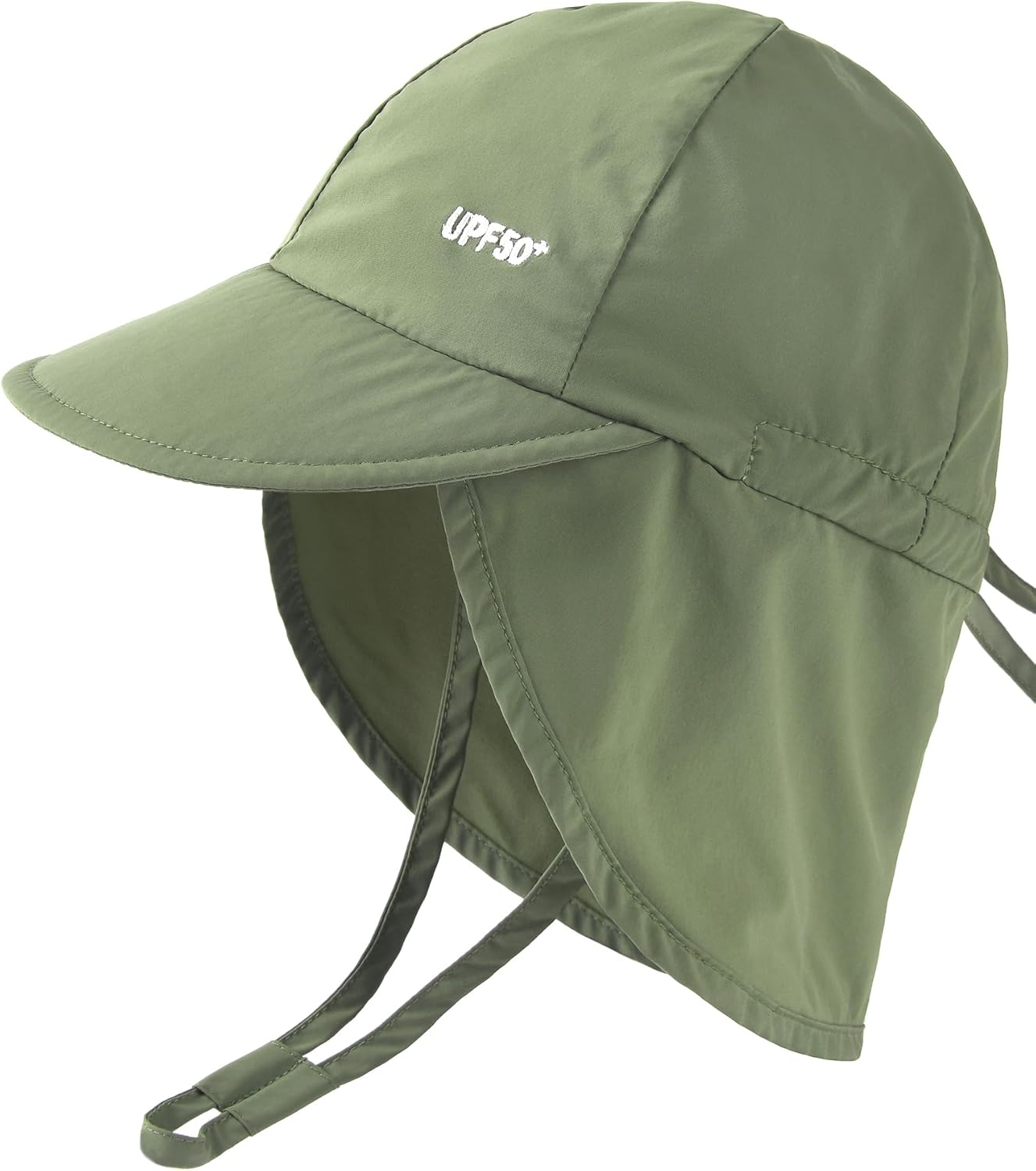 FURTALK Baby Sun Hat with Adjustable Neck Flap for Beach Swim Travel