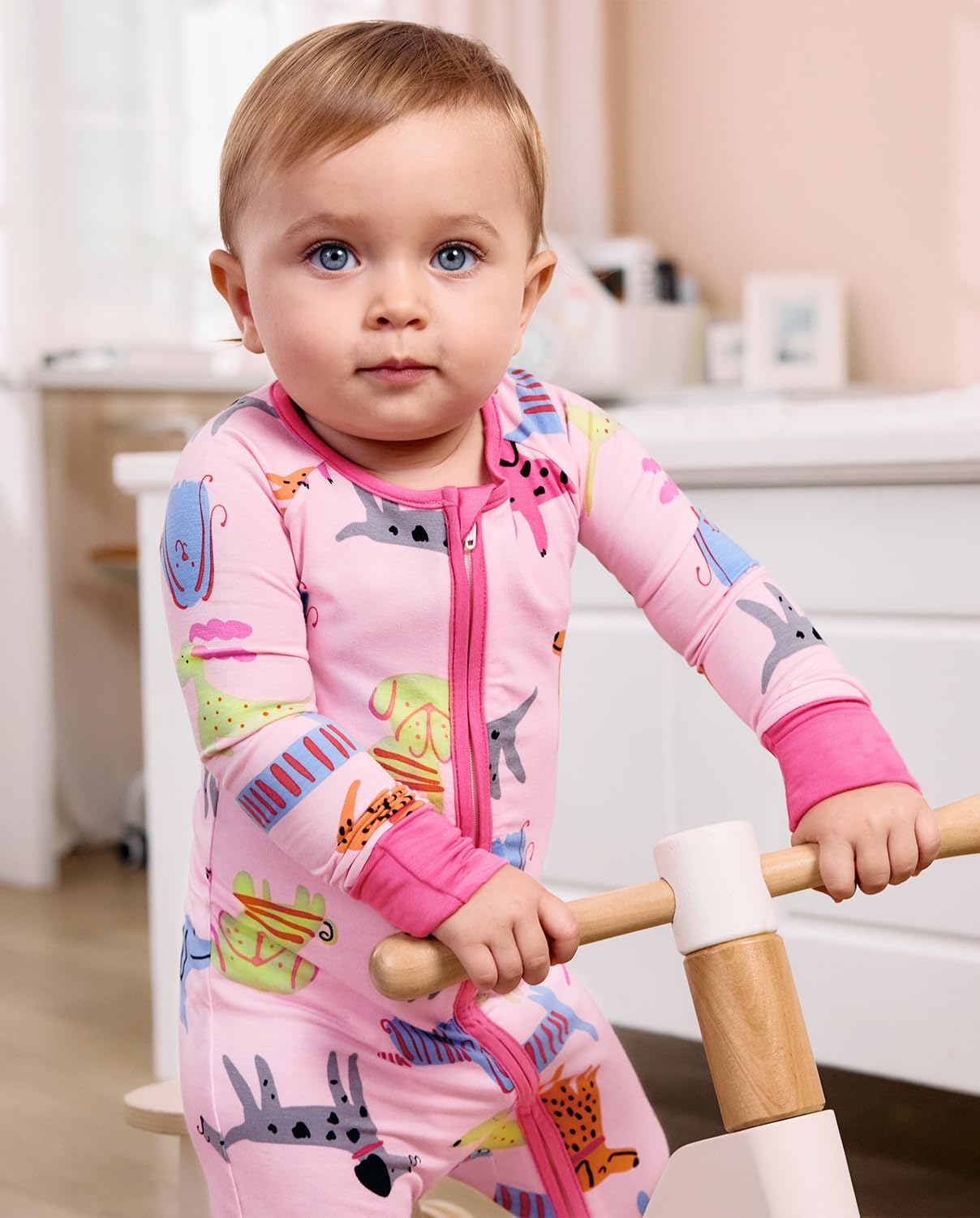Bamboo Viscose Pajamas for Boys Girls 0-24 Months