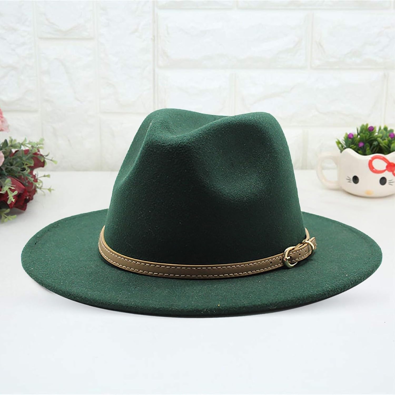 Low Profile Wide Brim Cowboy Hat for Girls 2024