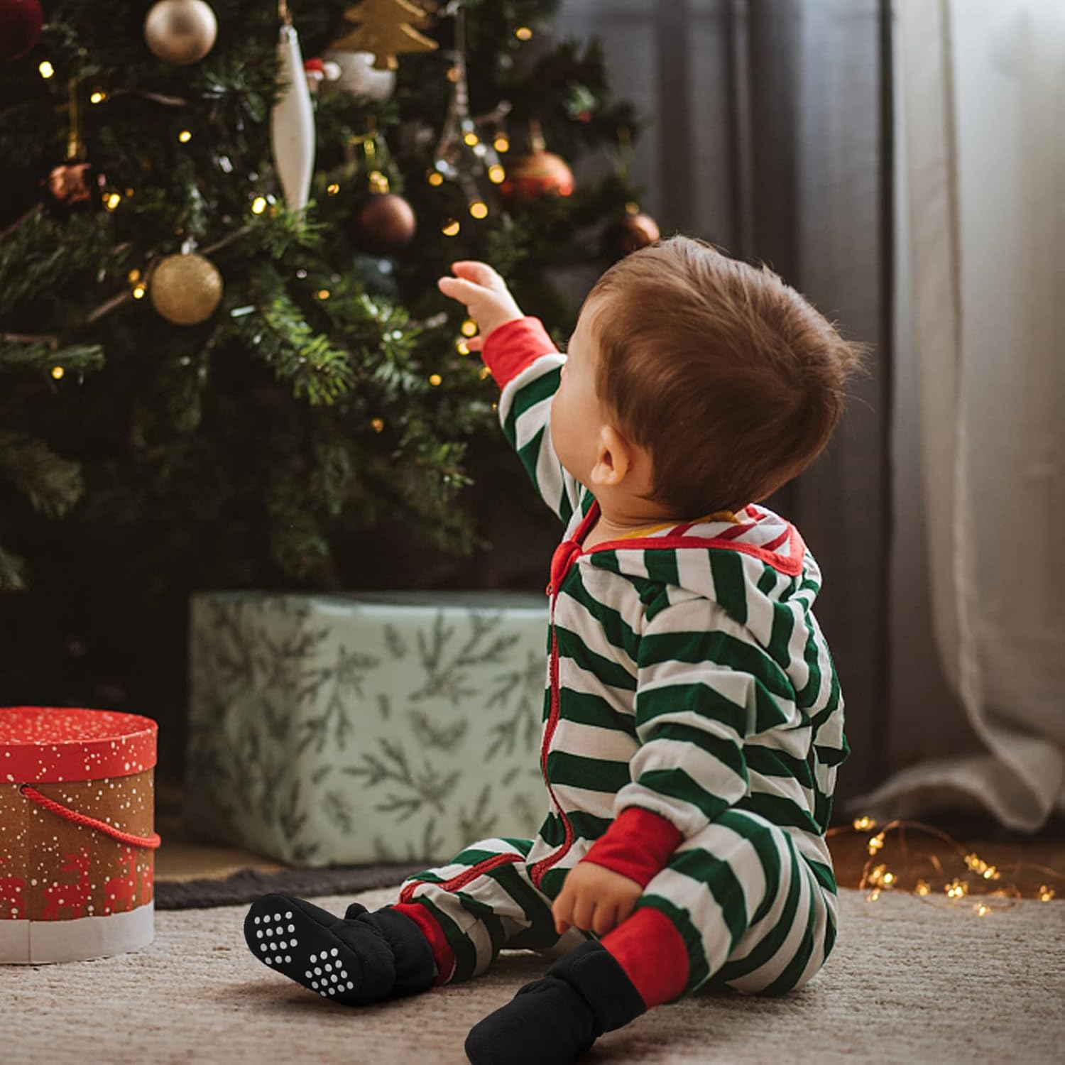 Baby Warm Fuzzy Booties for Newborns