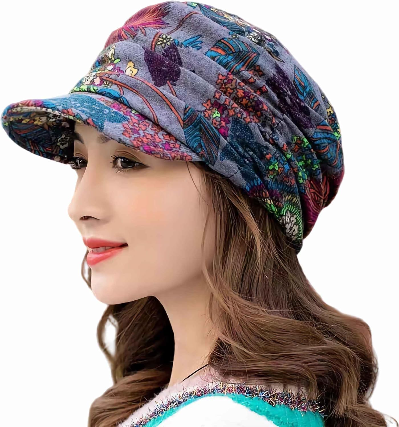 Lefe Liee Retro Newsboy Hats for Women Stylish Turns Trendy Caps