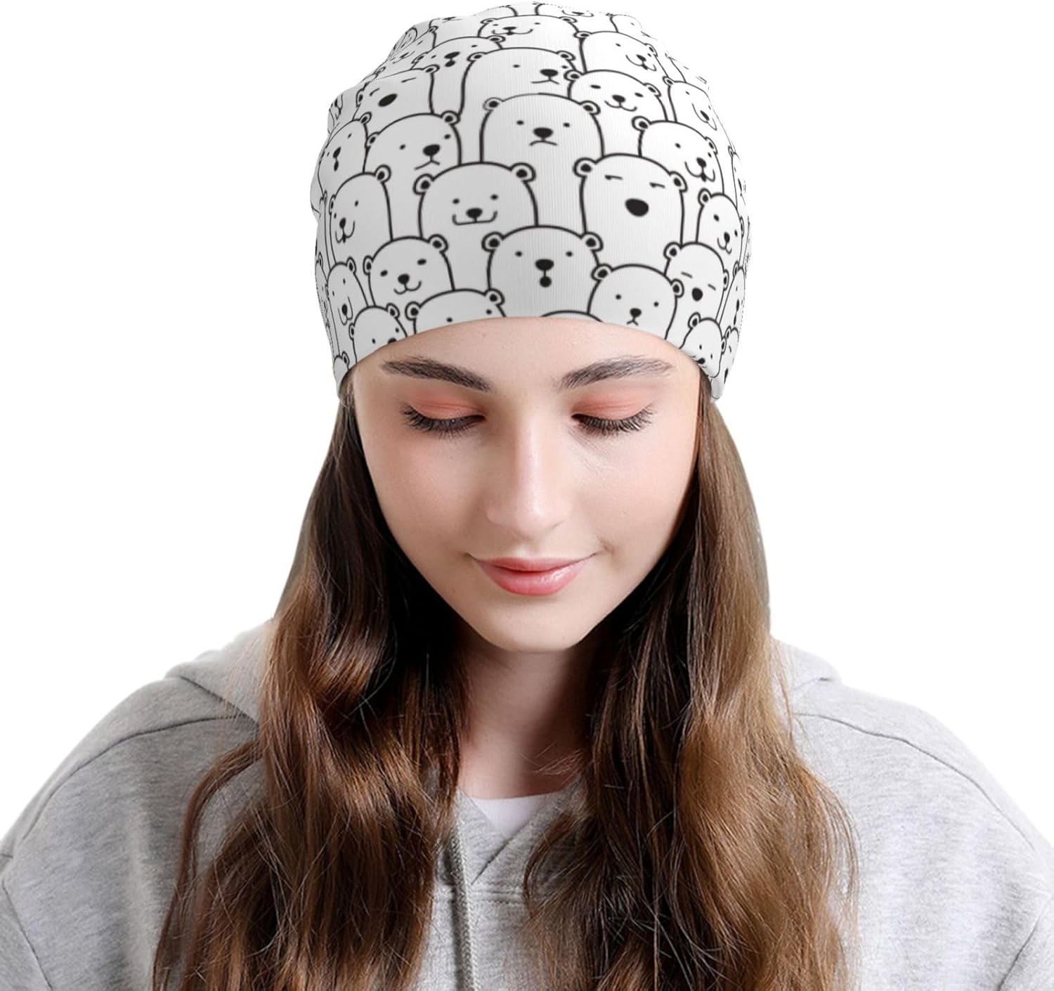 BTTLLKE Novelty Unisex Winter Beanie Hat Skull Cap