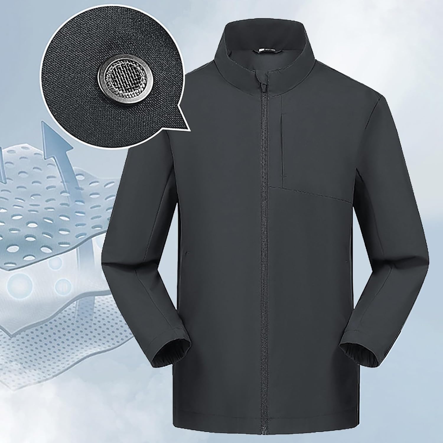 Mens Lightweight Rain Jacket
