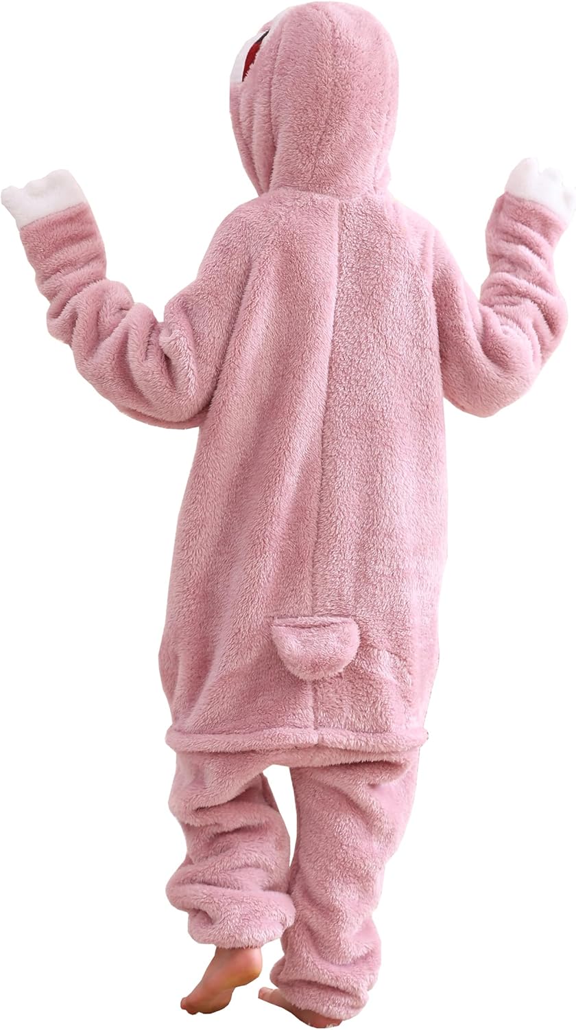 ATOZ Halloween Christmas Animal Onesie Pajamas for Kids Cozy Sleepwear with Details