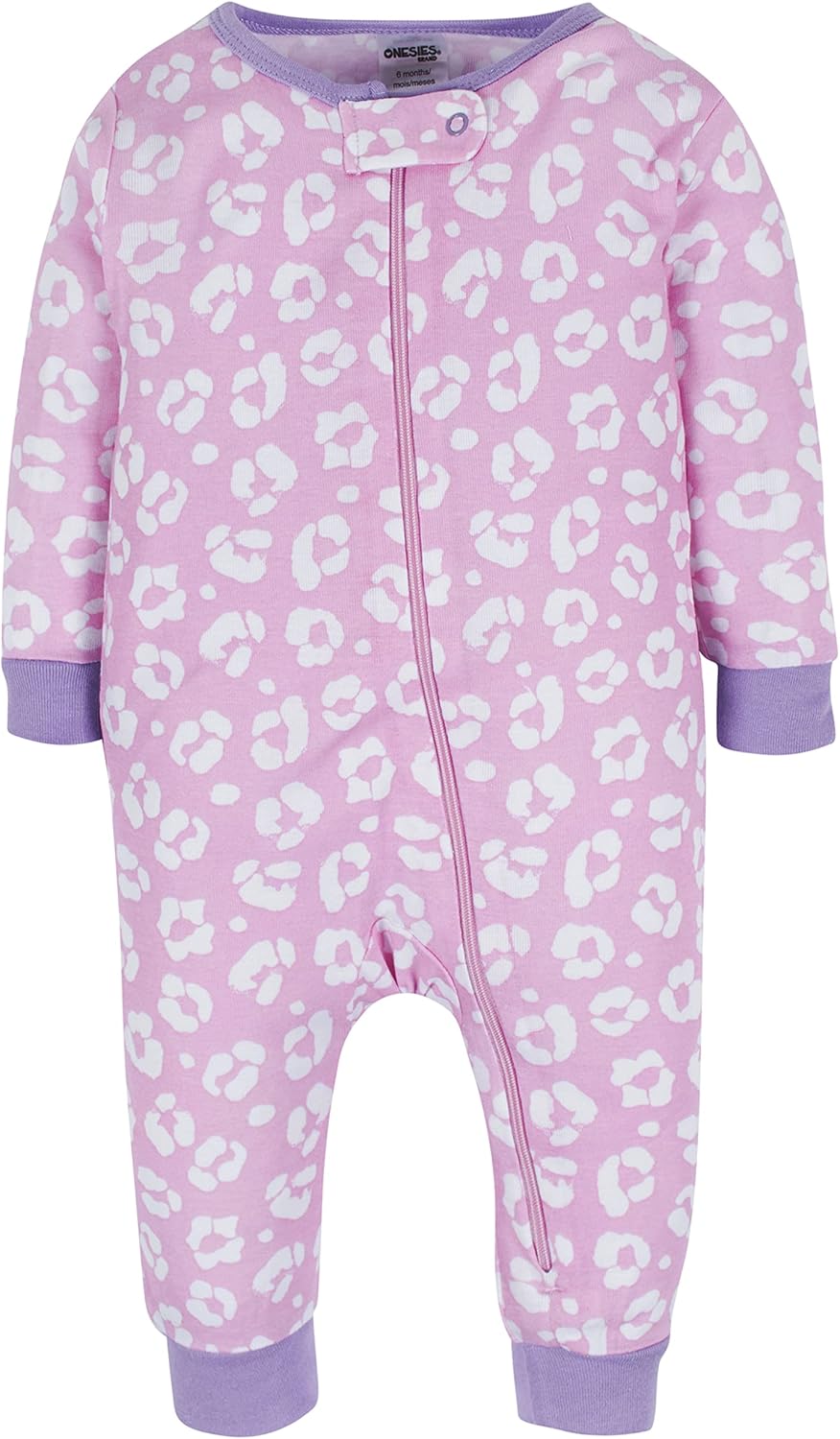 3-Pack Snug Fit Cotton Pajamas for Baby Girls
