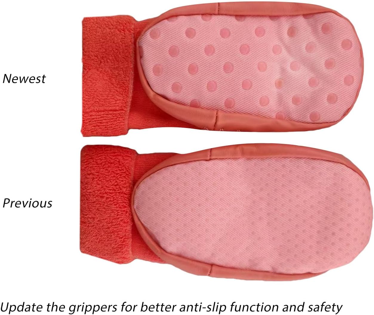 Perfect for Babies Anti-Slip Moccasins for Safety