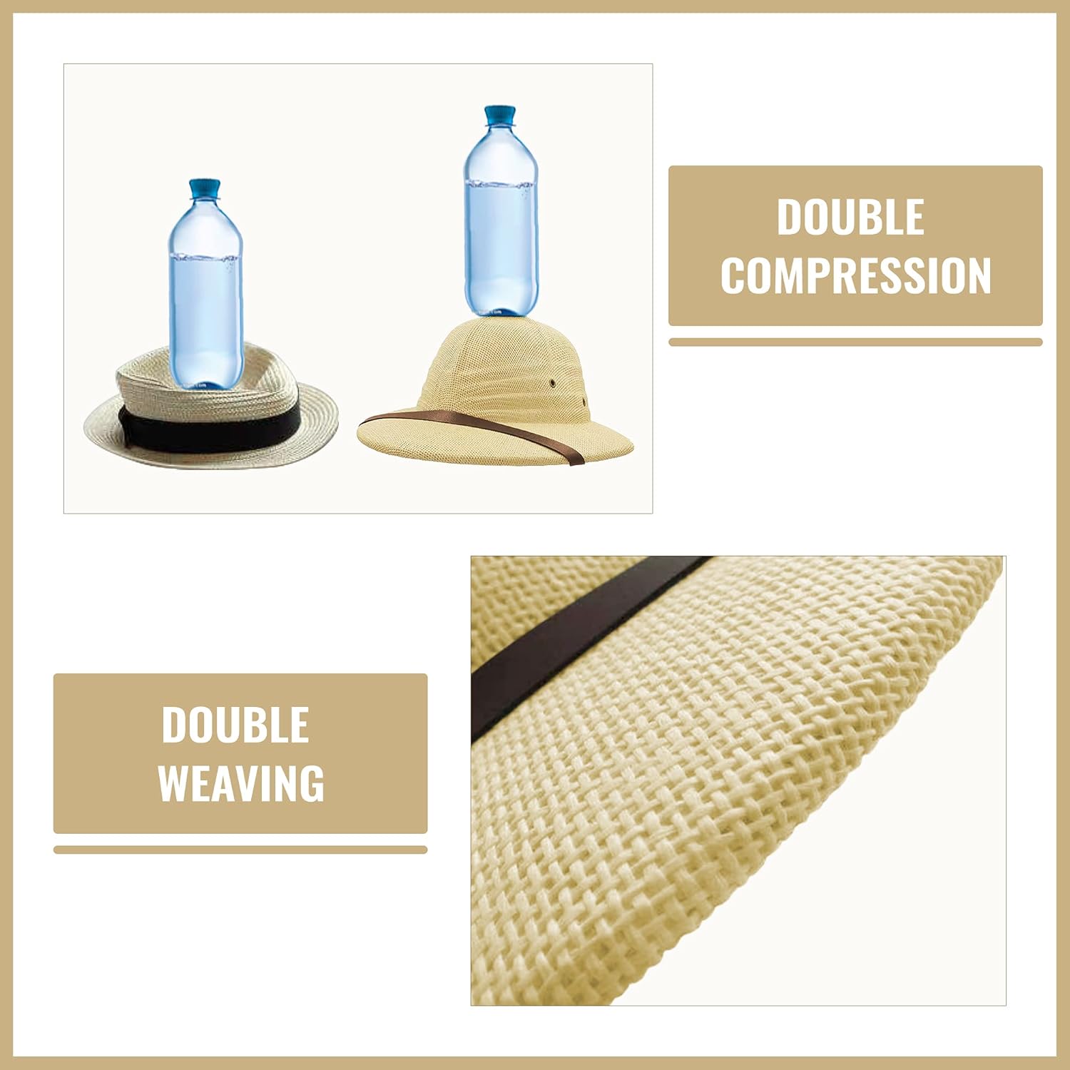100 Straw Sun Hat Men Summer Bucket Hat Dad Boater Cap