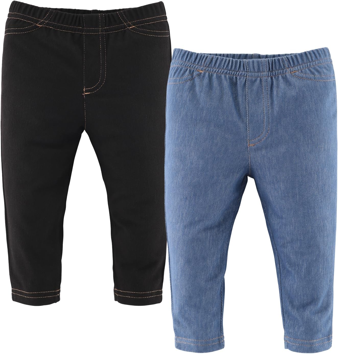 The Peanutshell Baby Jeggings - Stretchy Denim 4 Pack