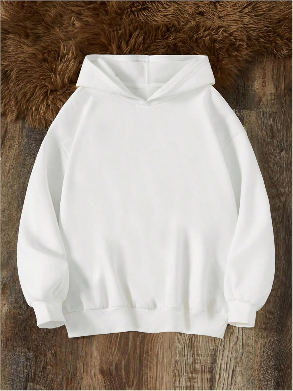 Floerns Girls Letter Graphic Hoodie Oversized Long Sleeve