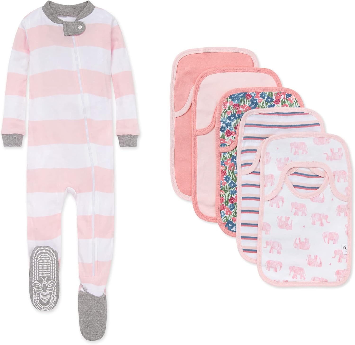 Burts Bees Baby Bundle - Sleepy Set for Girls
