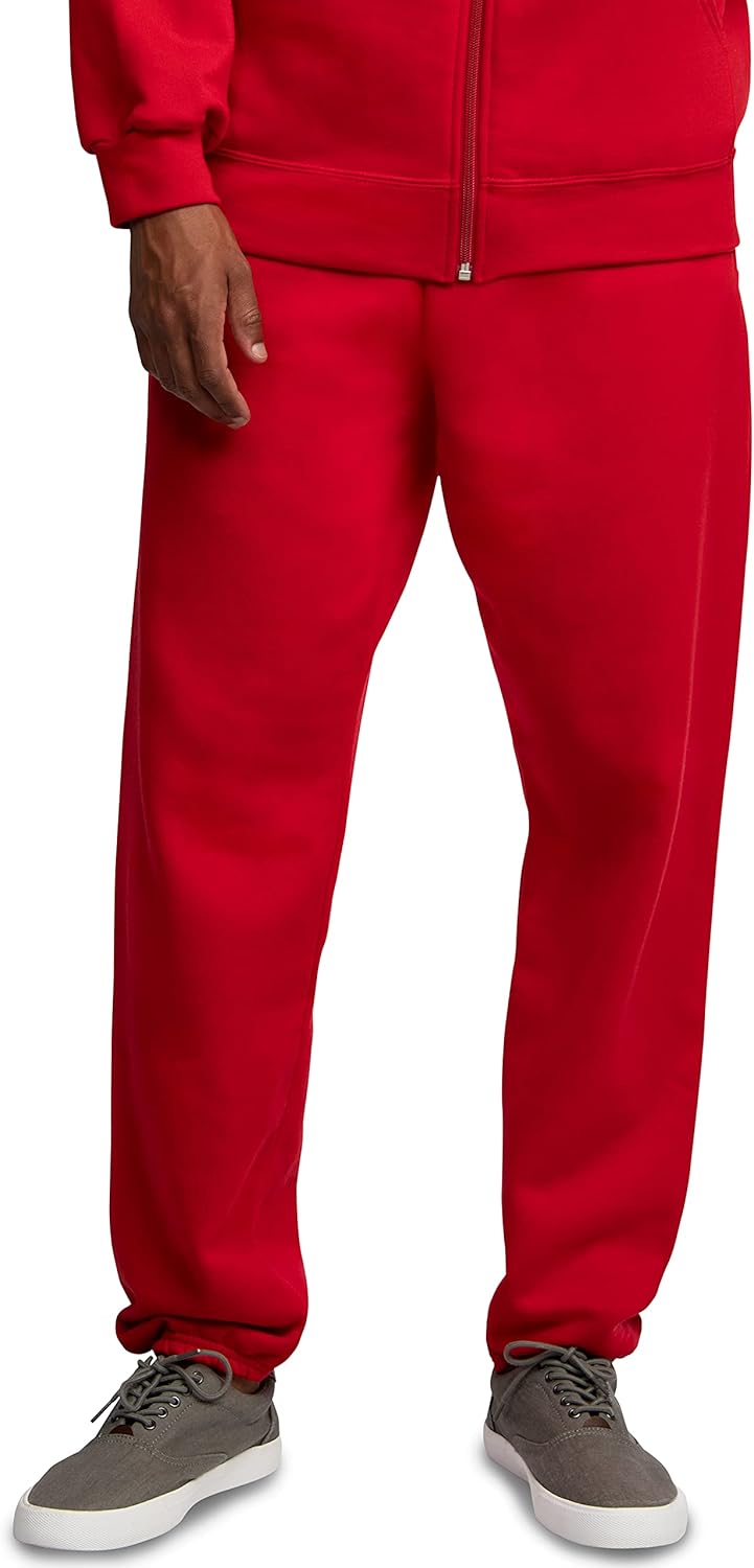 Fruit of the Loom Eversoft Fleece Elastic Bottom Sweatpants with Pockets