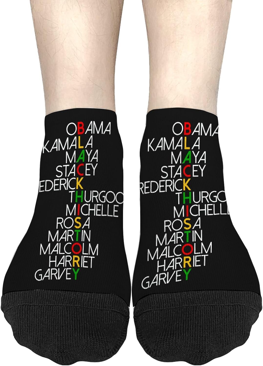 B Is For Brilliants Black Boy Kid Socks