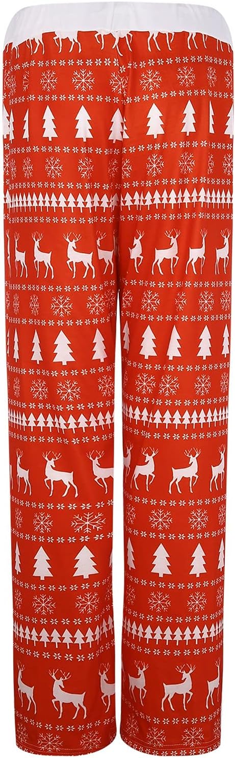 High Waist Christmas Pajamas