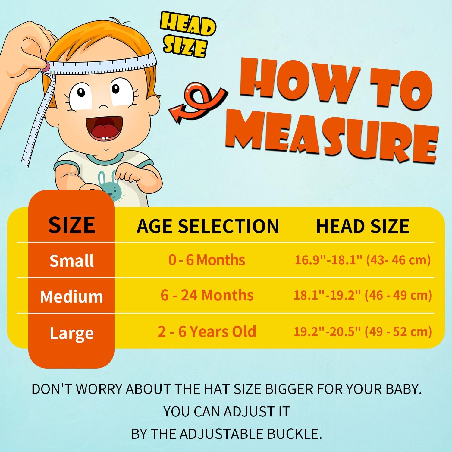 Adjustable ToddlerSun HatUPF50
